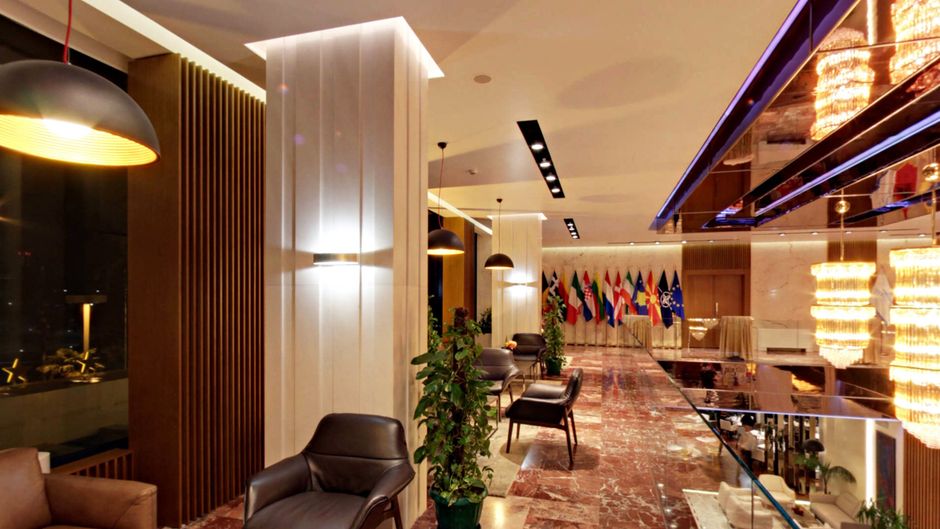 Tirana International Hotel & Conf Center Lobby