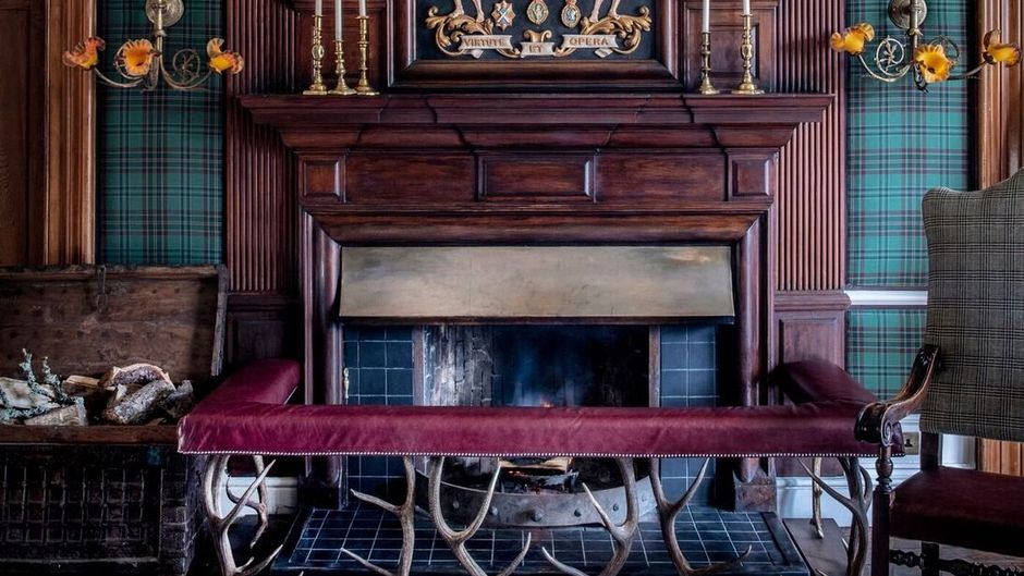Fife Arms Hotel Lobby