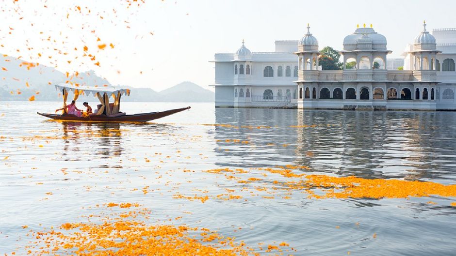 Taj Lake Palace Hotel Exterior