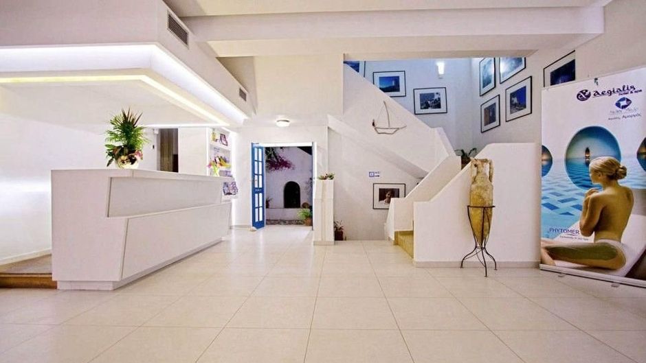 Aegialis Hotel & Spa Lobby