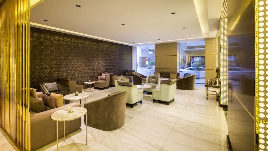 The Tower Plaza Hotel Lobby