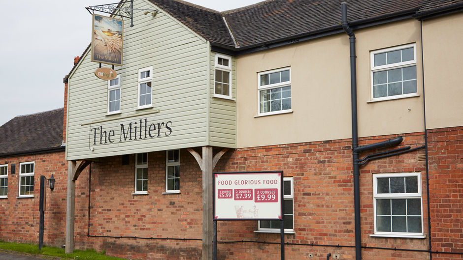 Millers Hotel Exterior