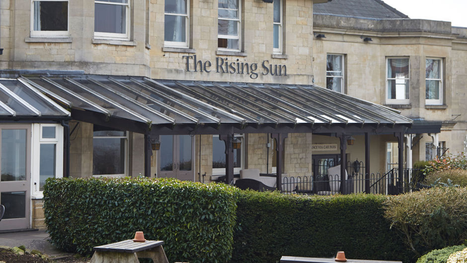 The Rising Sun Hotel Exterior