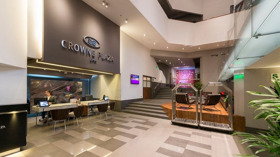 Crowne Plaza Lima Hotel Lobby