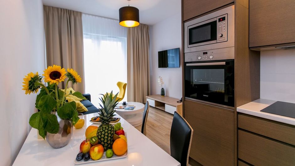 Varsovia Apartments Kasprzaka Room