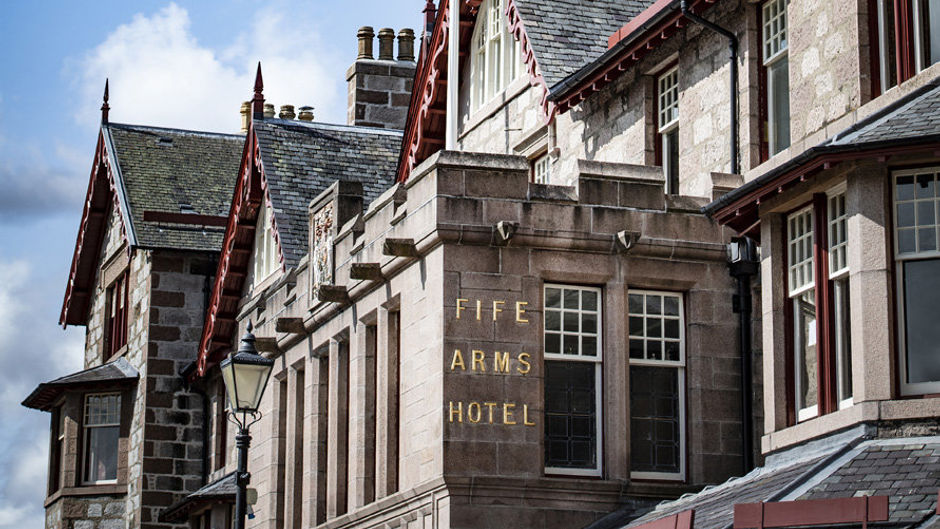 Fife Arms Hotel Exterior
