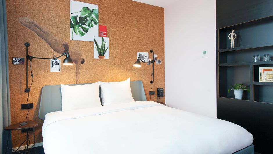 Conscious Hotel The Tire Station Room