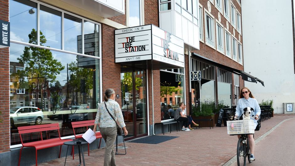 Conscious Hotel The Tire Station Exterior