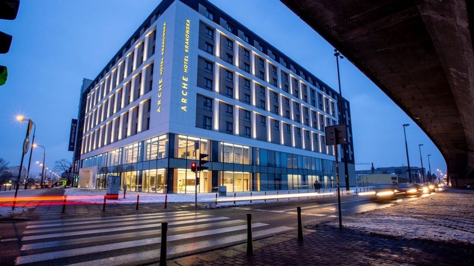 Arche Hotel Krakowska Exterior