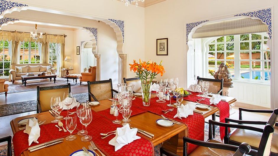 The Oberoi Rajvilas Hotel Restaurant