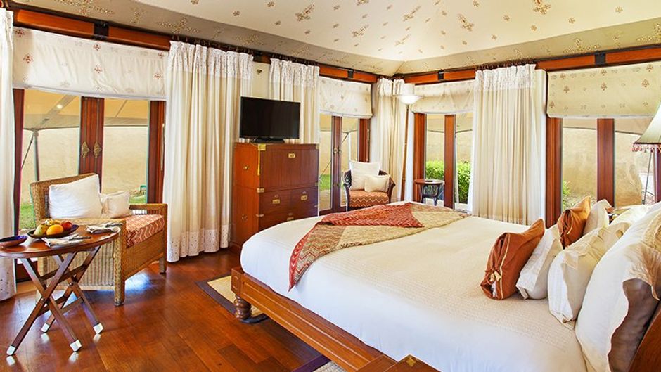 The Oberoi Rajvilas Hotel Room