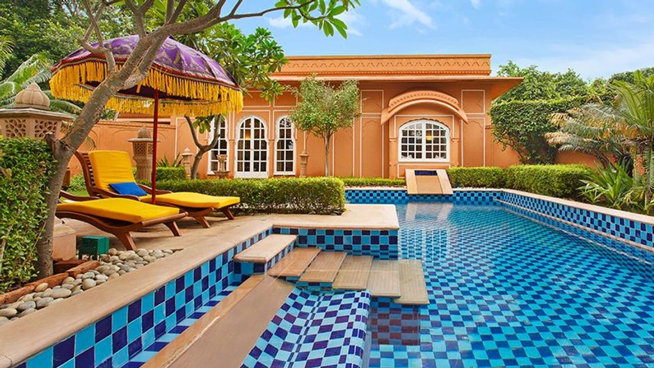 The Oberoi Rajvilas Hotel Pool