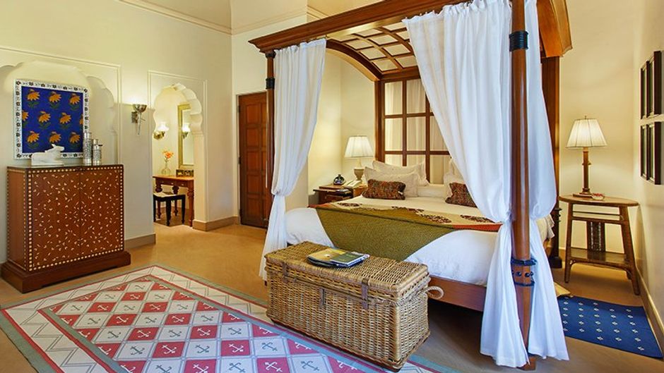 The Oberoi Rajvilas Hotel Room