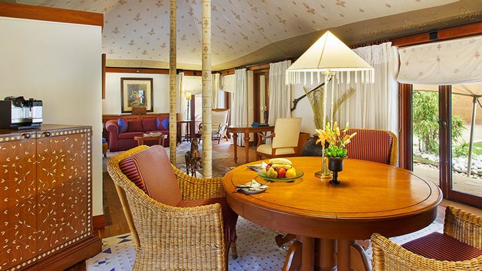 The Oberoi Rajvilas Hotel Restaurant