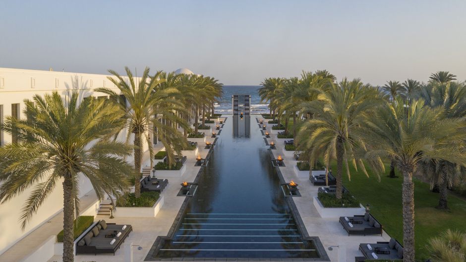 The Chedi Muscat Pool