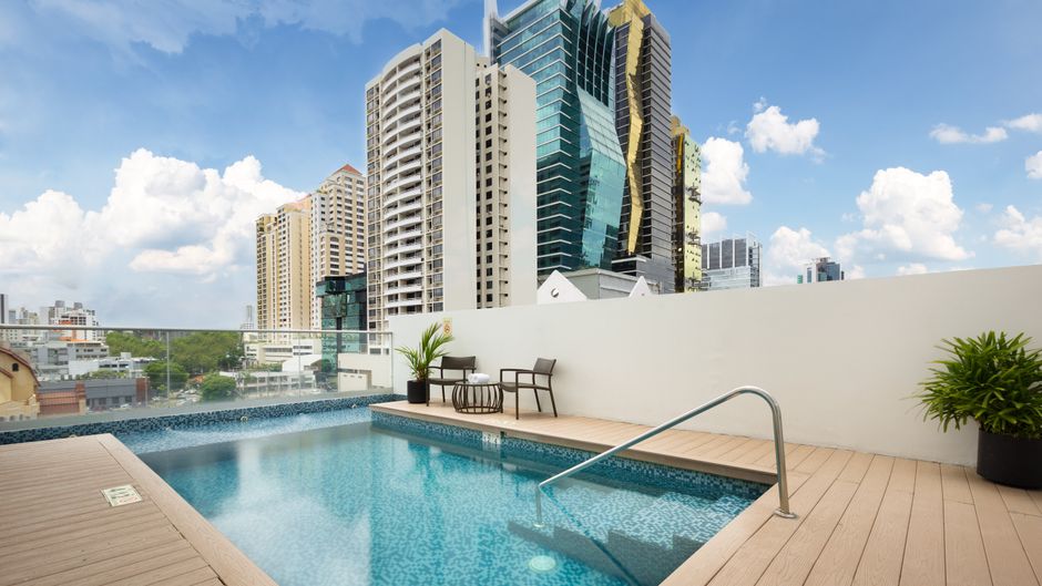 Holiday Inn Express Distrito Financiero Pool