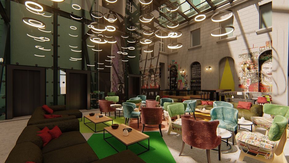 T62 Hotel Budapest Lobby