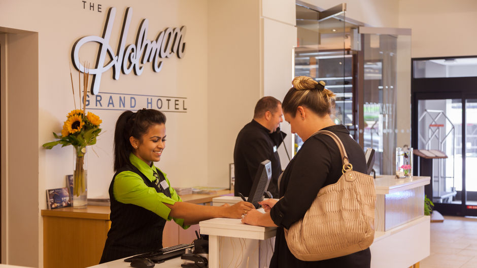 The Holman Grand Hotel Lobby