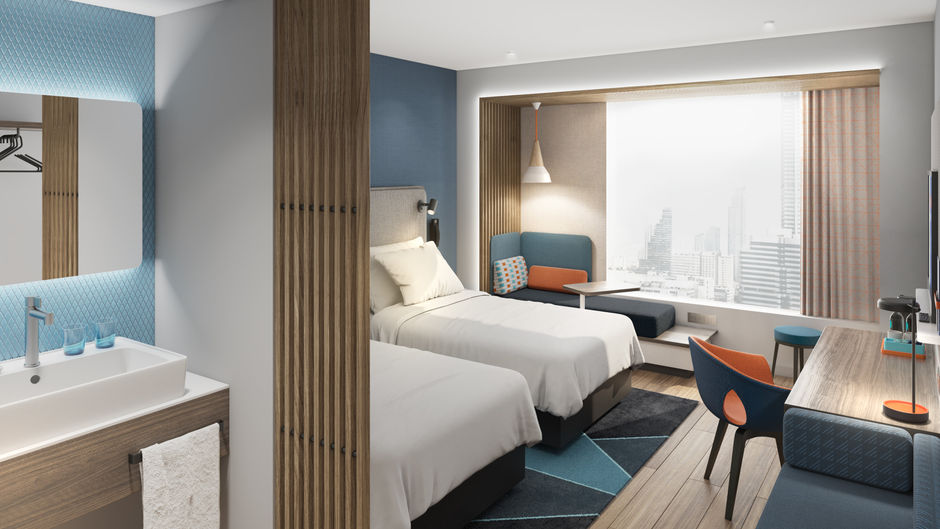 Holiday Inn Express Shijingshan Lakeview Room