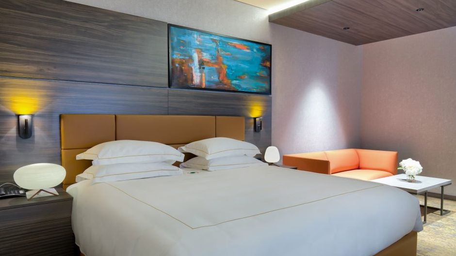 Emerald Hotel Room
