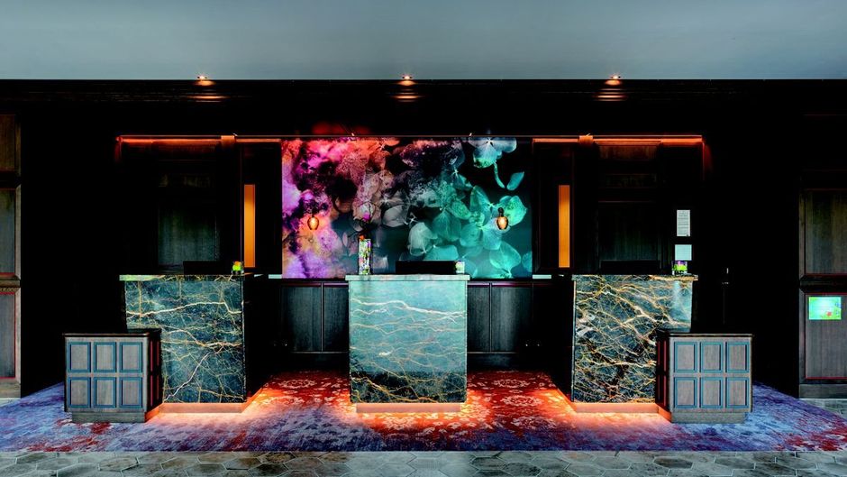 The Dunloe Hotel & Gardens Lobby