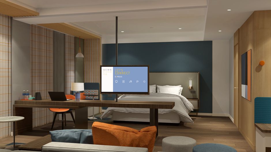Holiday Inn Express E'mei Qiliping Room