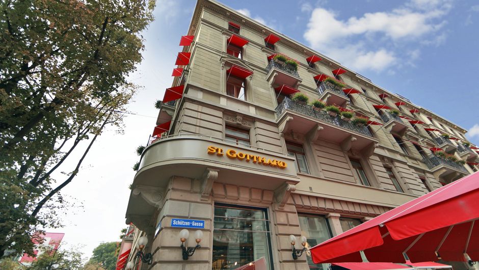 Hotel St Gotthard Exterior