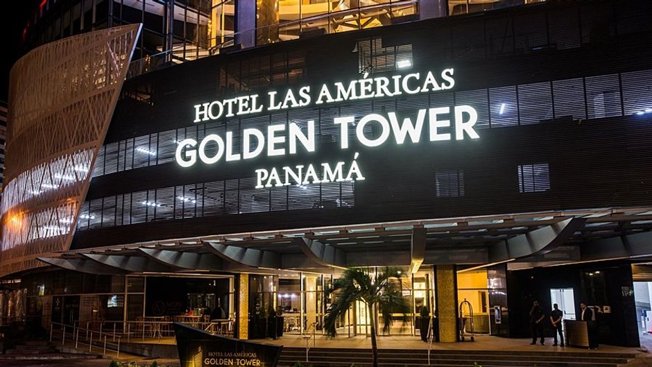 Las Americas Golden Tower Exterior
