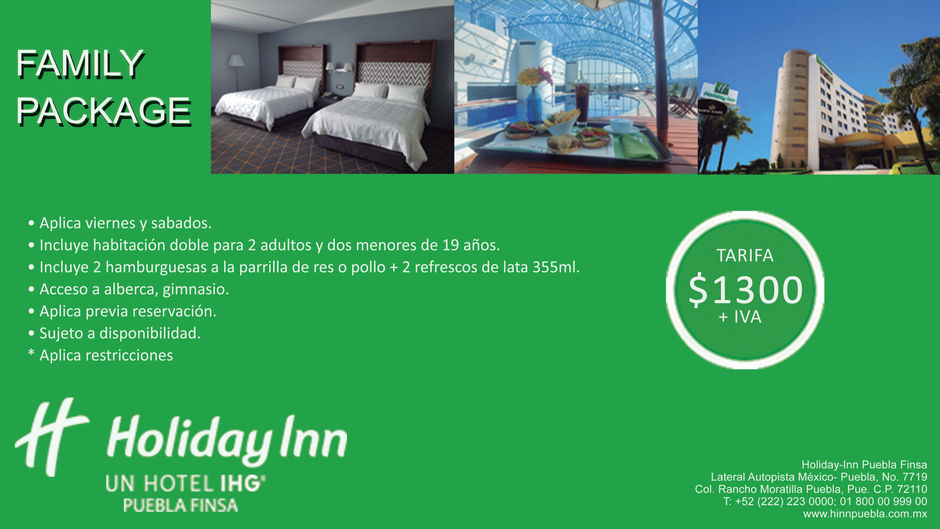Holiday Inn Puebla Finsa Restaurant