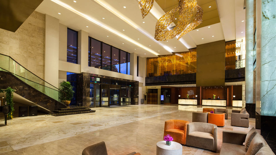 Crowne Plaza Shanghai Jinxiu Lobby