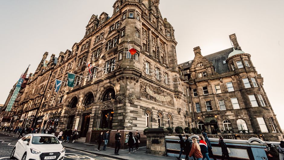 The Scotsman Hotel Exterior