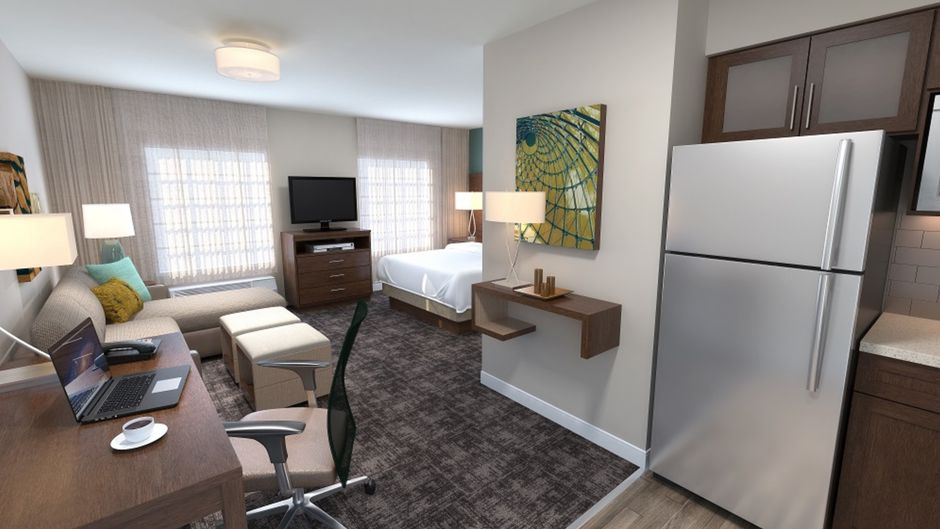 Staybridge Suites Calgary Airport Room