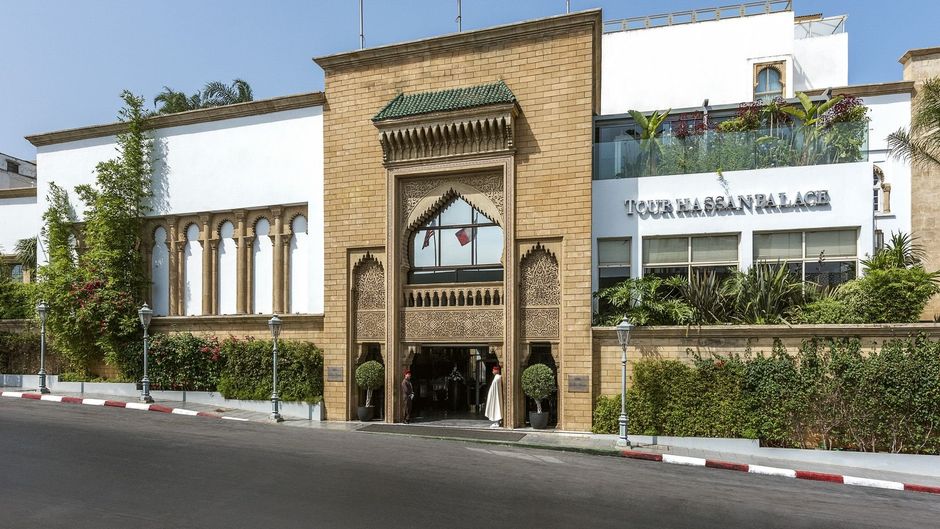 La Tour Hassan Palace Exterior