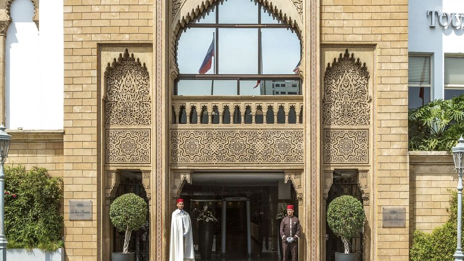 La Tour Hassan Palace Exterior