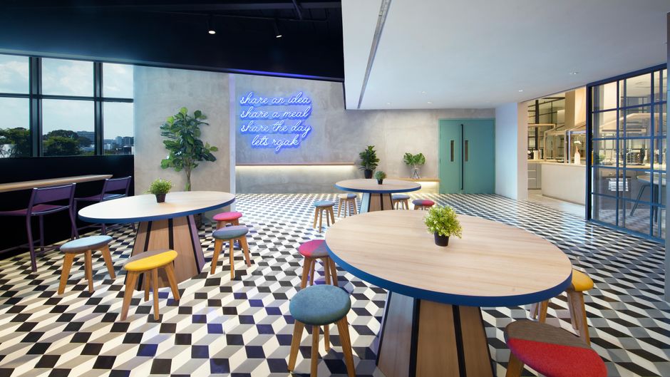 lyf Funan Singapore Lobby