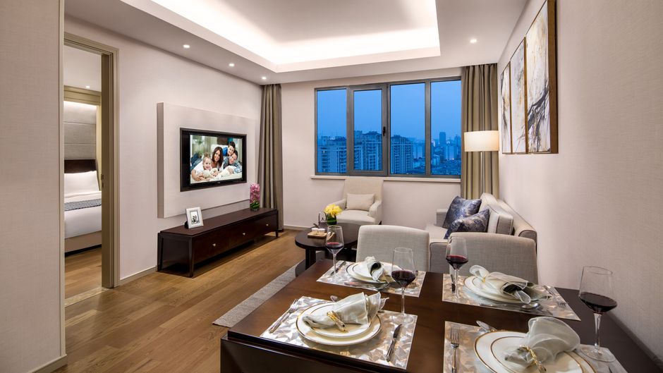 Somerset Emerald City Suzhou Room