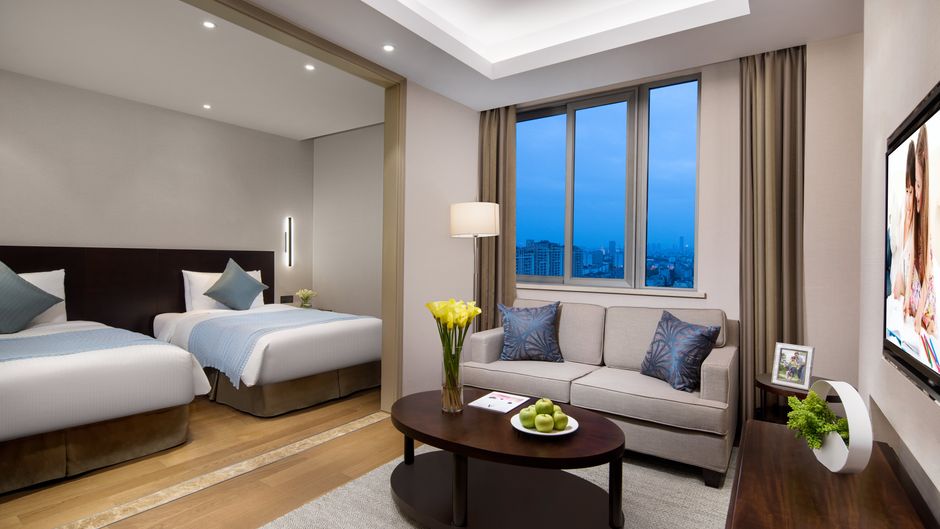 Somerset Emerald City Suzhou Room