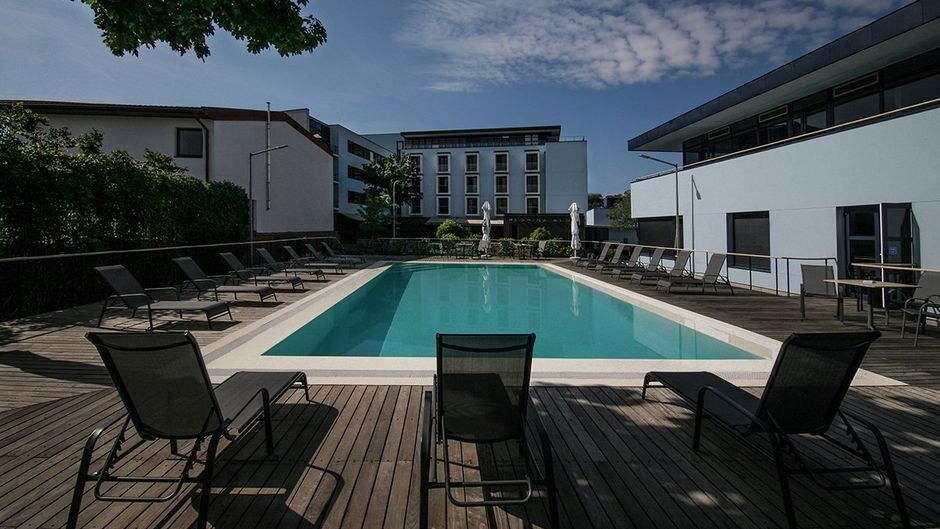 Reghina Blue Hotel Timisoara Pool