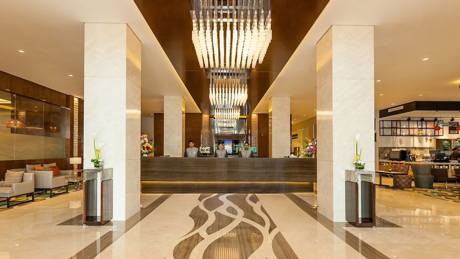 Flora Al Barsha Hotel Lobby