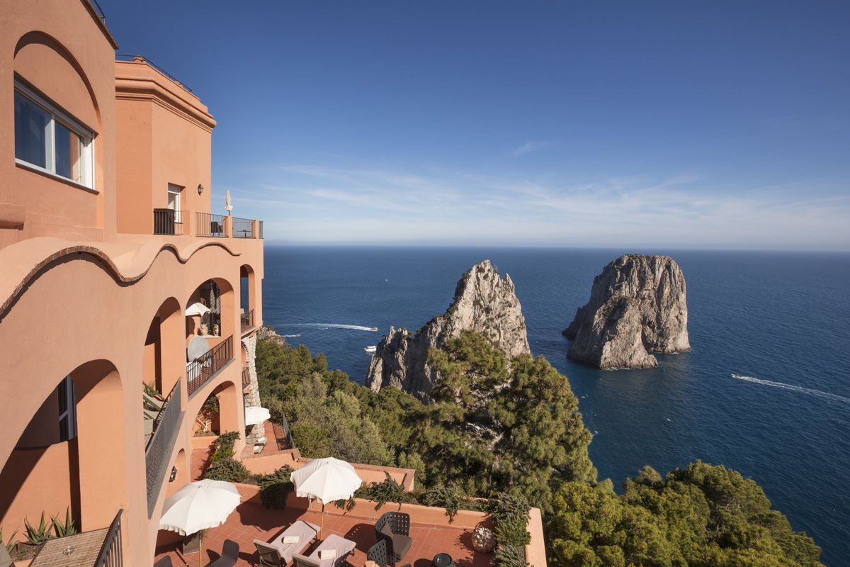 Hotel Punta Tragara- First Class Capri, Capri Island, Italy Hotels