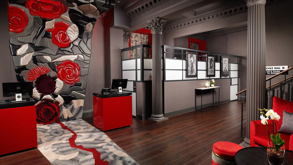 Malmaison Edinburgh City Lobby