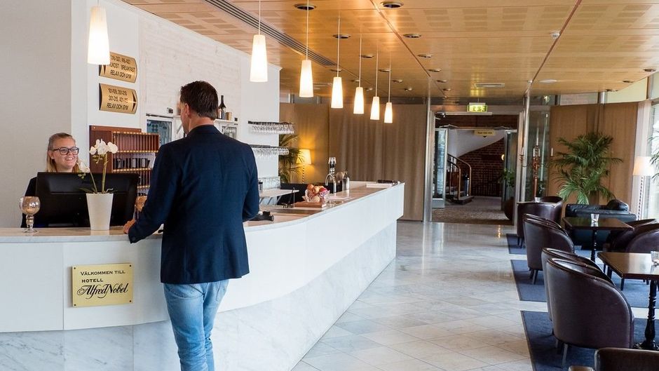 Hotel Alfred Nobel Lobby