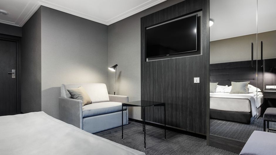 Logos Hotel Room