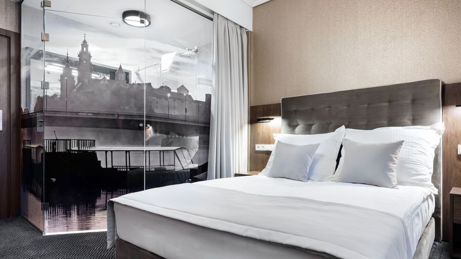 Logos Hotel Room