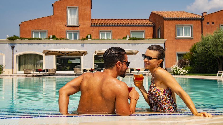 Villa Neri Resort & Spa, Linguaglossa Pool