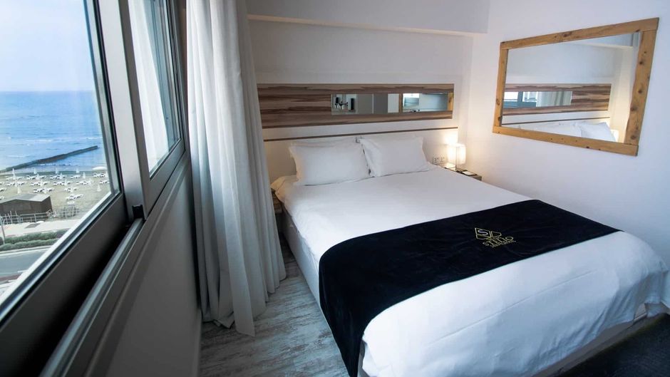 The Ciao Stelio Deluxe Hotel Room