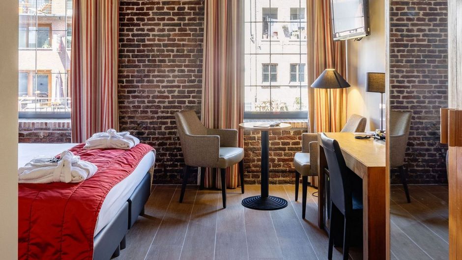 Ghent River Hotel Room