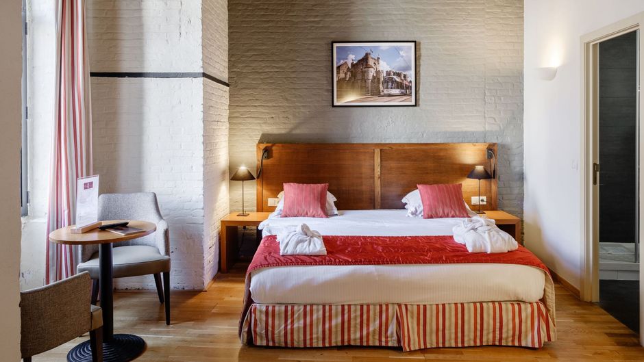 Ghent River Hotel Room