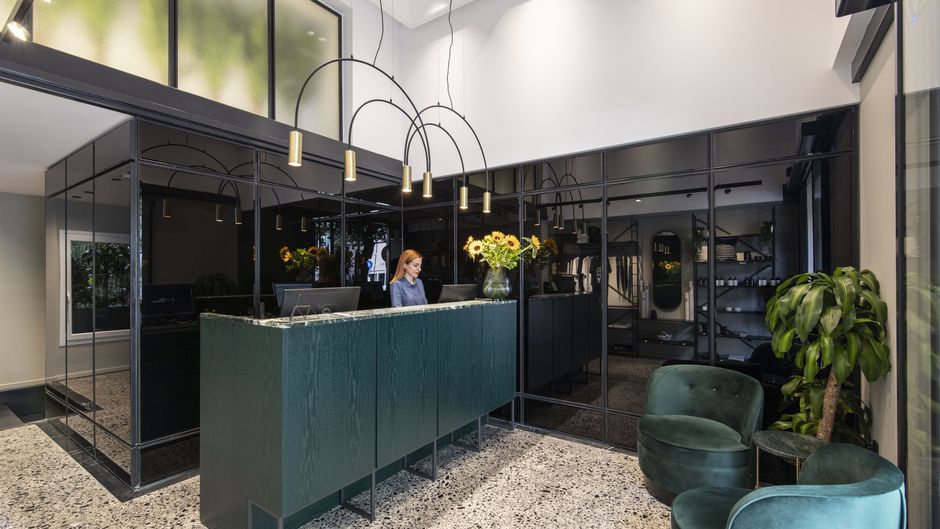 The Modernist Thessaloniki Lobby
