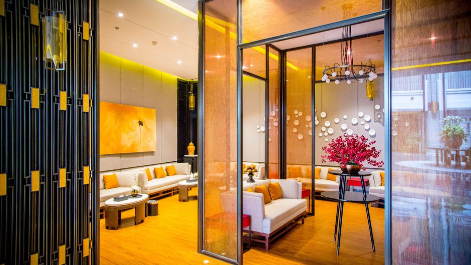 Holiday Inn Dalian Hot Spring Lobby